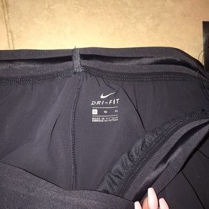 Dark purplish/ grey Capri Nike running pants